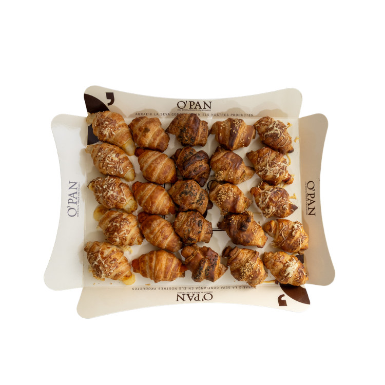 Safata Croissants Farcits Salats Gran